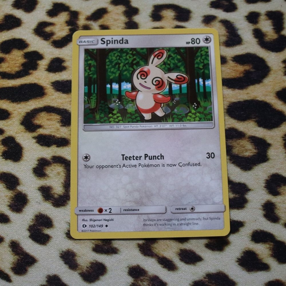 Spinda 102/149 Pokemon Card